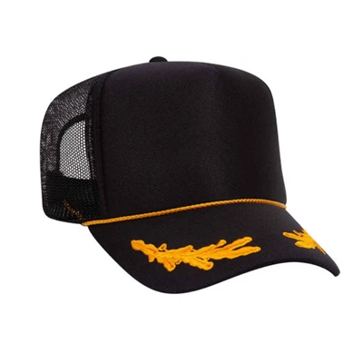 White Snapback Trucker Hat